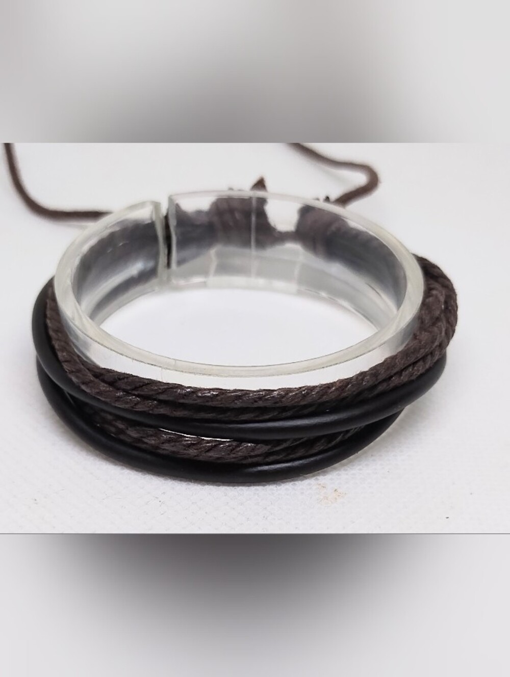 Men's Bracelet Layered Rope New Jewelry G27